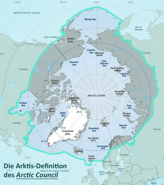 AMAP-Arktisbegrenzung